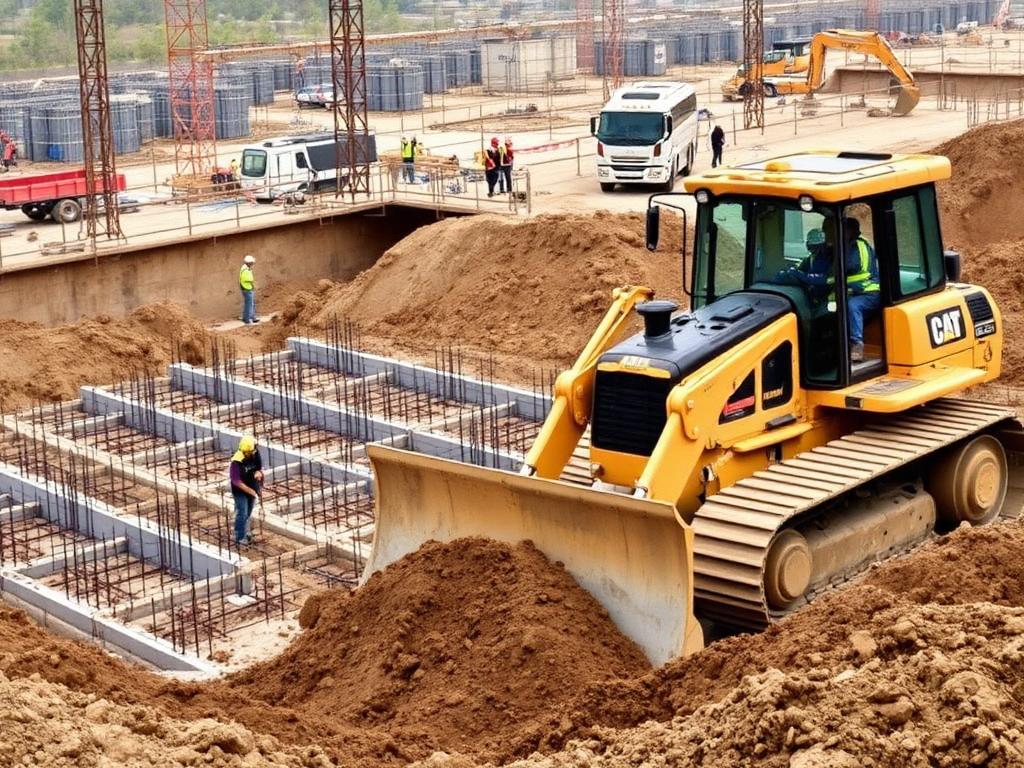 KCM Site Foundation Works